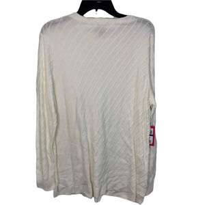 VINCE CAMUTO Antique White‎ Mock Neck Sweater Size XL NEW